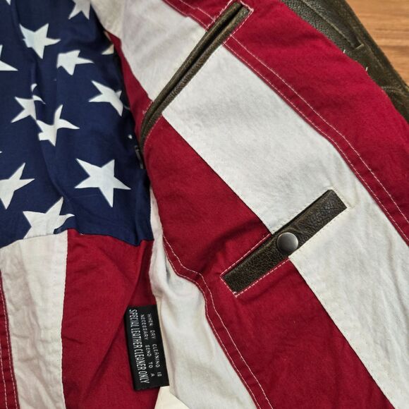 Wilsons M. Julian Mens M Dean Winchester Supernatural Leather Jacket Coat Moto - Picture 11 of 15